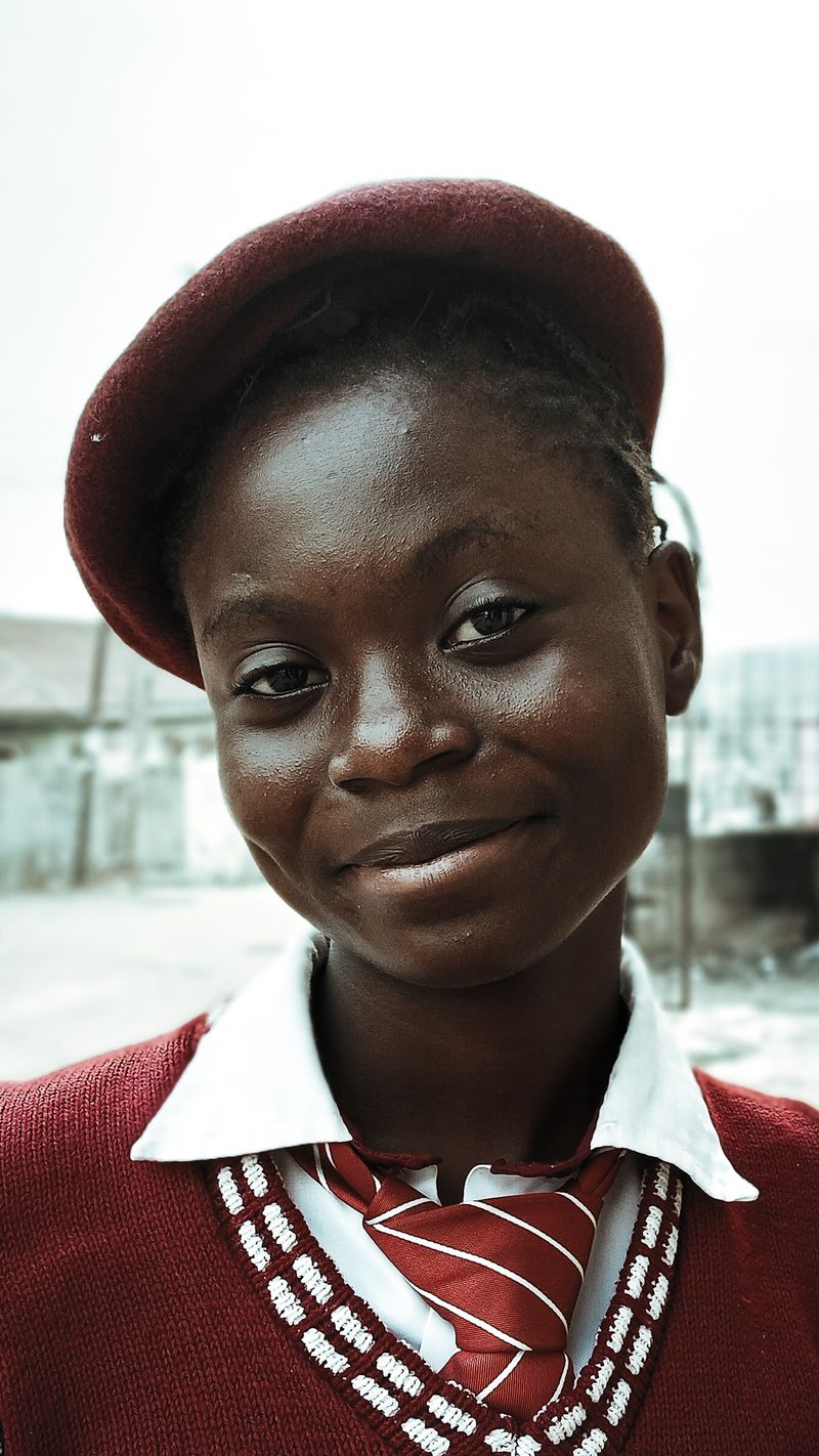 Portrait d’une jeune élève, photo d’illustration